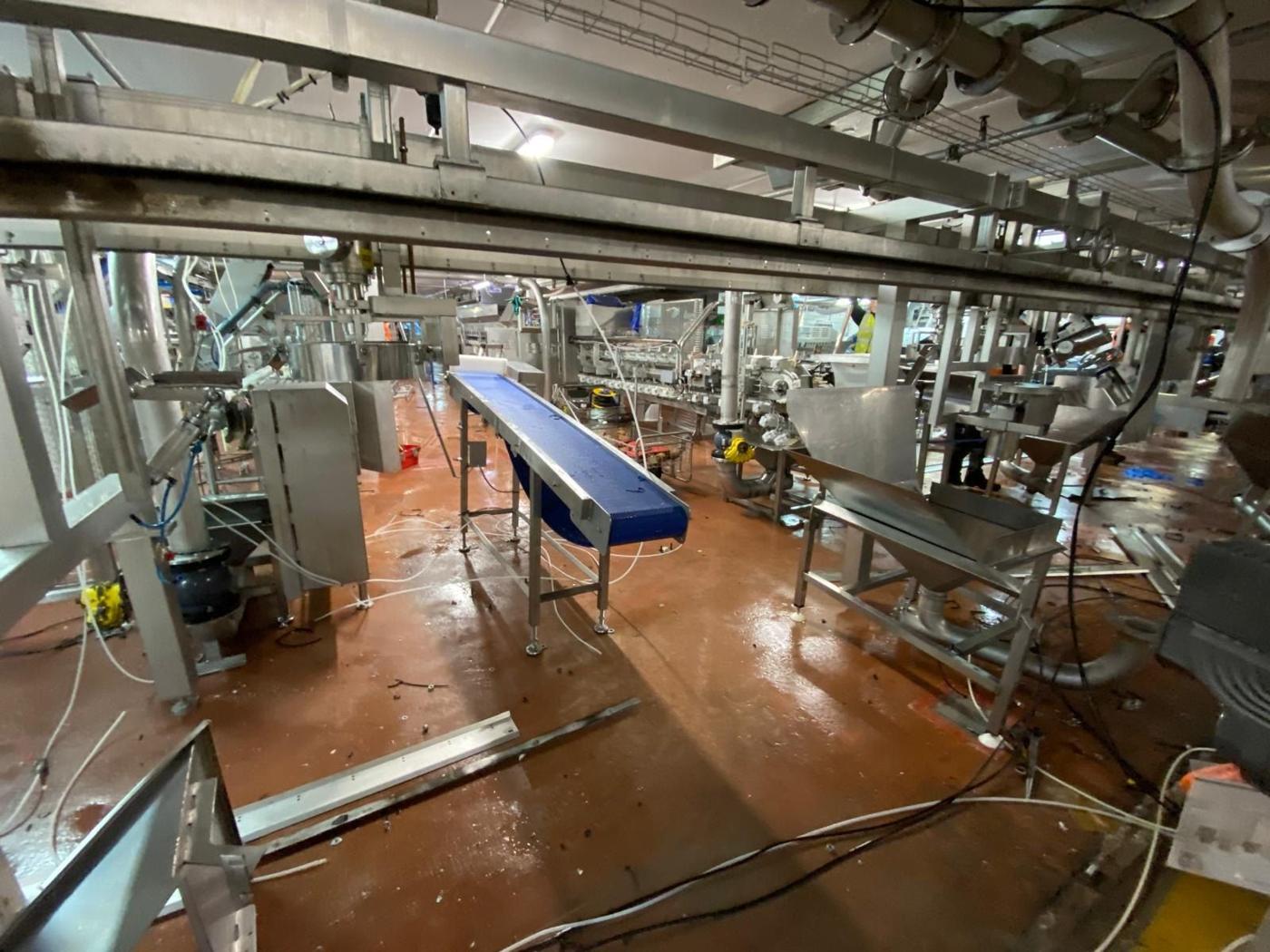 Production line in the factory