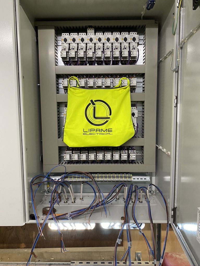 Lipame hi-vis hung in a new control panel