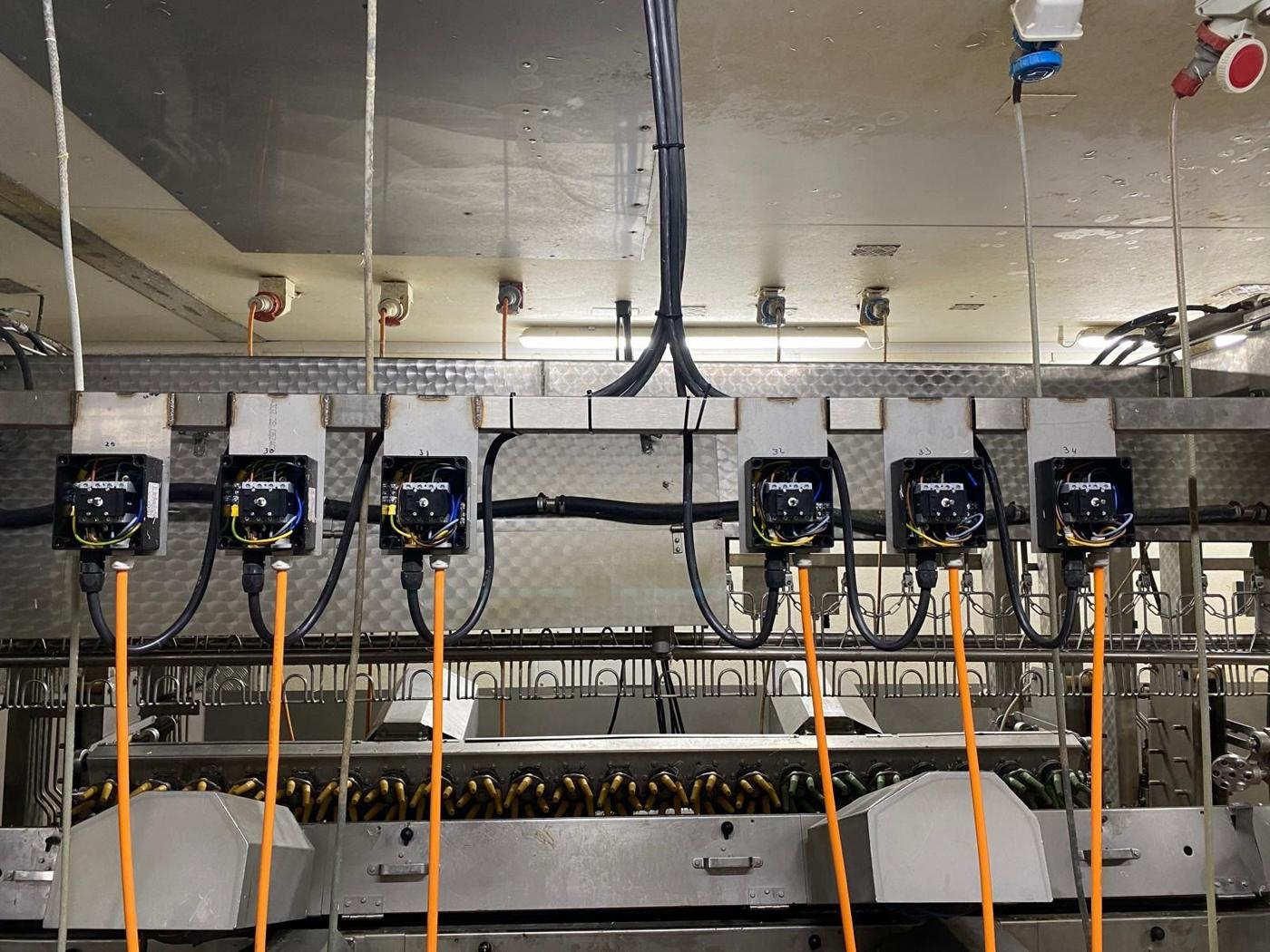 Isolators and cables above the line