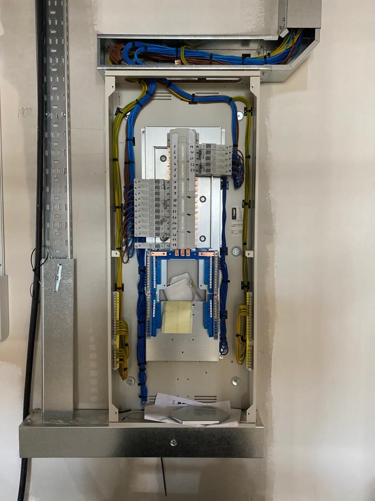 Distribution boards — first & second fix
