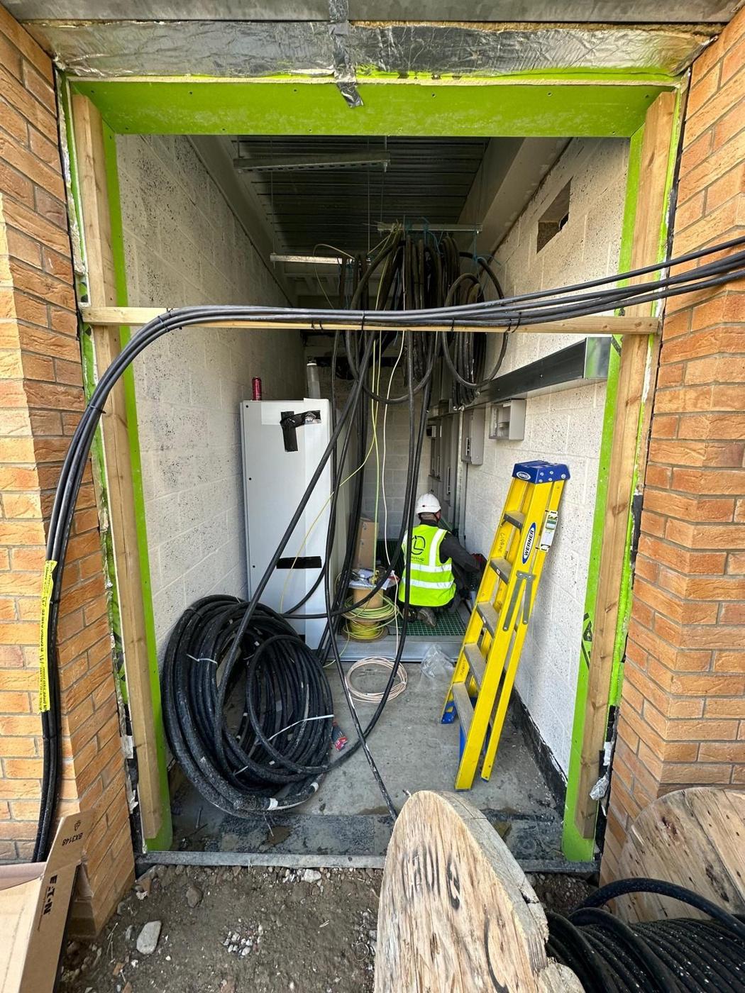 Long cable runs through a building?